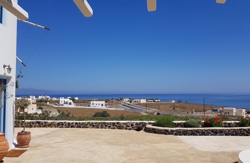 Imerovigli Villa | Blue Windmill Santorini luxury villa with Private Heated Pool and sea view