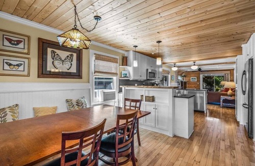 Old Bend House | Bluebird Day - River West: A serene riverfront retreat in Bend, OR, with 3 beds and stunning views.