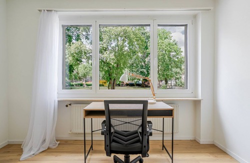 Vorstadte Apartment | Blueground | Basel-Vorstaedte, balcony, nr Rhine