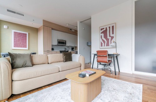 Navy Yard Apartment | Blueground | Navy Yard, rooftop, nr Capitol