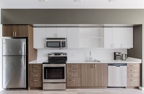 Overlake Apartment | Blueground | Redmond, bbq & w/d, nr park