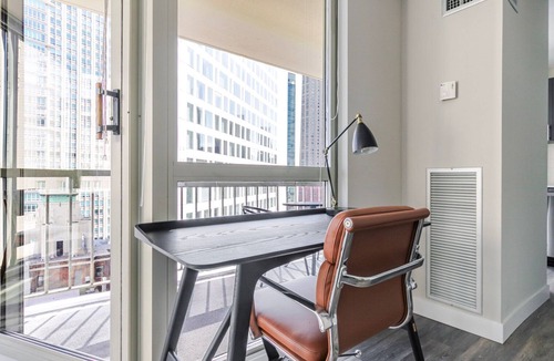 Rush and Division Apartment | Blueground | Rush & Division, rooftop, nr Lakefront