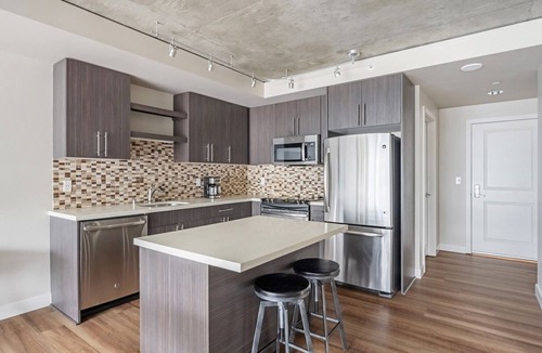 South Lake Union Apartment | Blueground | South Lake Union, rooftop, nr Lake Union