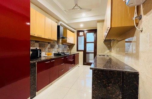 Gurugram Apartment | BluO 3BHK Golf Course Road - Balcony, Lift, Terrace
