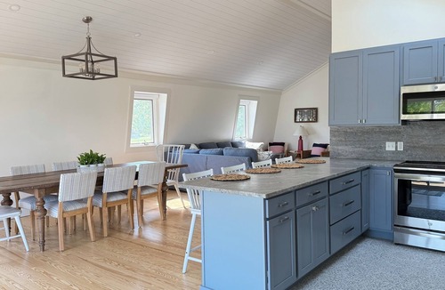 Blue Hill House | Boathouse at Waters Edge Coastal Oceanfront Luxury near Acadia. Sleeps 8!