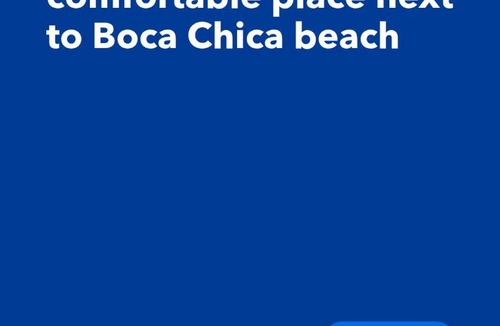 Boca Chica Apartment | Boca Chica Beach Escape a 5 min to the Beach