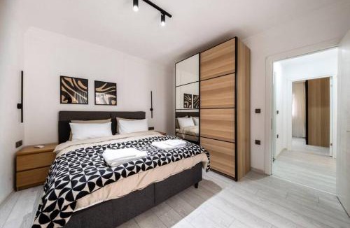 Bodrum City Center Apartment | Bodrum Center 2 Bedroom Calm Modern Garden Floor Flat - Yeni Dunya Bodrum