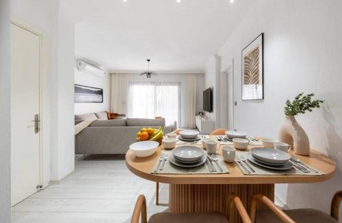 Bodrum City Center Apartment | Bodrum Center 2 Bedroom Calm Modern Garden Floor Flat - Yeni Dunya Bodrum