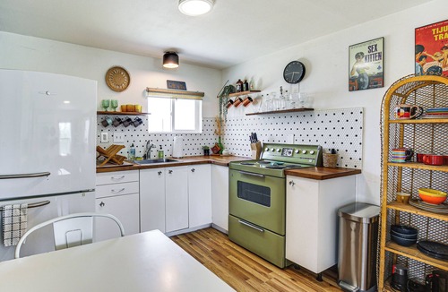 Twentynine Palms House | Boho Bungalow w/Hot Tub: 16 Mi to Joshua Tree NP