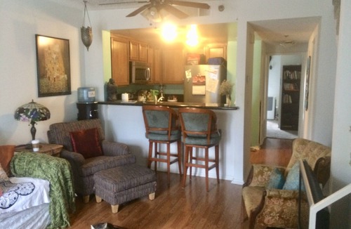 Downtown Long Beach Condo | Boho Ocean Condo Walkable to Beach, Pier, Convention Center,Restaurants,Bars etc
