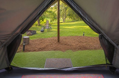 Cosby RV Rental | Boho Off-grid Glamping at Honeysuckle Springs