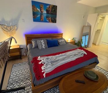 Downtown Edmonton Apartment | Boho Studio Downtown Rogers Views Heated Parking