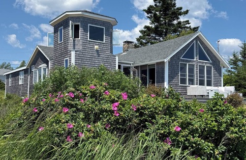 Corea Cottage | Bold Open Oceanfront Cottage: Luxury Furniture, Private Beach, Minutes to Acadia