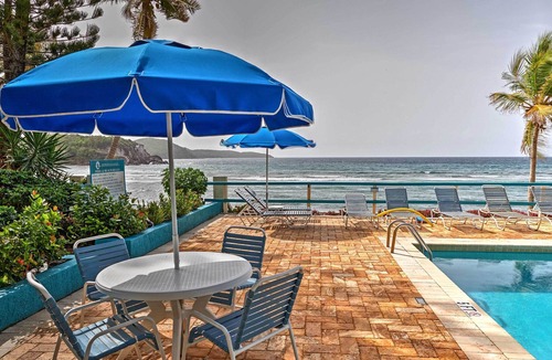 Estate Bolongo Condo | Bolongo Bay Oceanfront Condo w/ Community Pool!