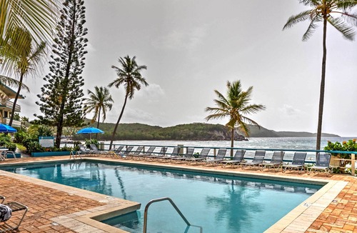 Estate Bolongo Condo | Bolongo Bay Oceanfront Condo w/ Community Pool!
