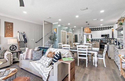 Dune Allen Beach House | Bougie Beach House, 30a, 5 min walk to beach, Oyster Lake Views, Pool, Pet Happy