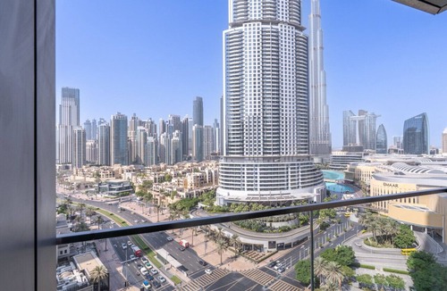 Downtown Dubai Apartment | Boulevard Point with Full Burj & Fountain Views