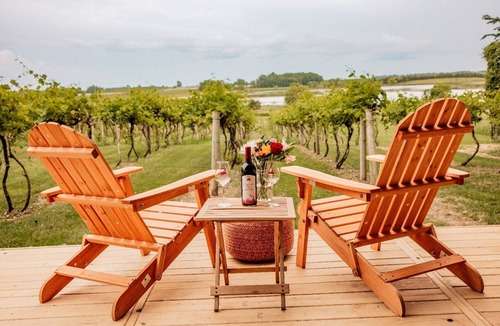 Currie Cabin | Boutique Vineyard Stay at Painted Prairie