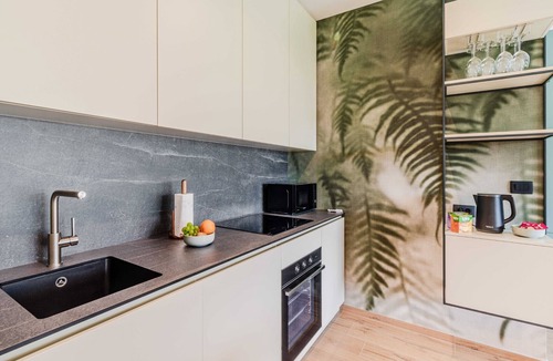 Bovec Apartment | Bovec Chic Apartment with Sauna - One Bedroom Apartment with Balcony