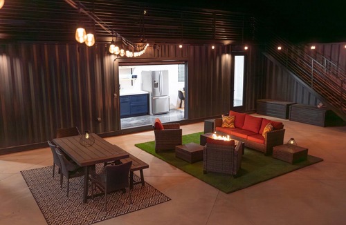 Joshua Tree Villa | Box on the Rox Container home + heated pool