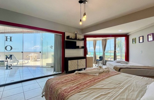 Ponta Negra Apartment | BR Marsallis Flat - 506 - NBI - Ponta Negra - Wide Sea View