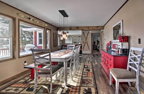 Pequot Lakes Cabin | Brainerd Lakes Cabin on 2-Acres w/Dock & Fire Pit