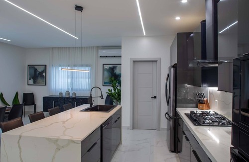 Cooper Jack Bay Settlement Villa | BRAND NEW modern waterfront luxury mansion