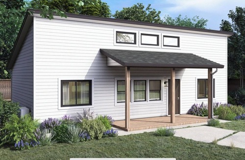 Edmonds House | Brand New 2BD 2BA Backyard Cottage with AC