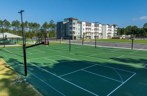 West Panama City Beach Condo | Brand-New Condo w/Zero-Entry Pool, Pickleball & More!
