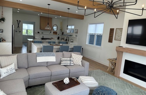 Buckeye Lake House | Brand new lakefront oasis on Buckeye Lake with dock