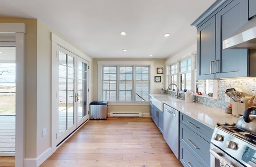 Essex House | Brand new oceanfront home with a grill, deck, & beach access - stellar views