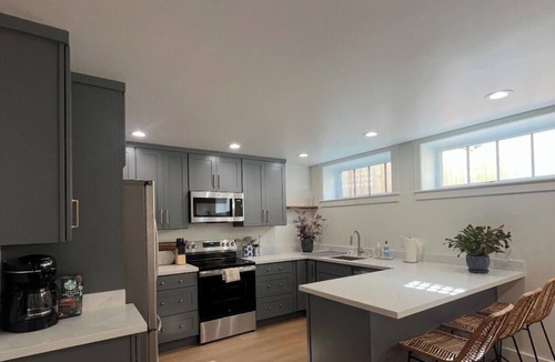 Alki House | Brand new separate apt from brand new house in Alki. Steps to water!