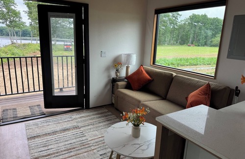 Woolwich Cottage | Brand new tiny home located directly on Merrymeeting Bay. Serene retreat.