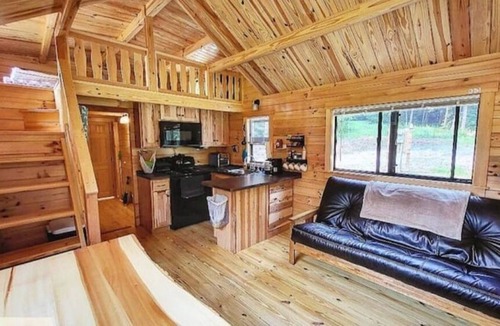 Athens Cabin | Brand new waterfront cabin in Vermont!