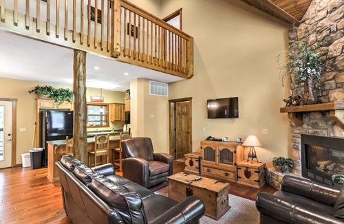 Indian Point Cottage | Branson Home w/Game Room, Near Silver Dollar City