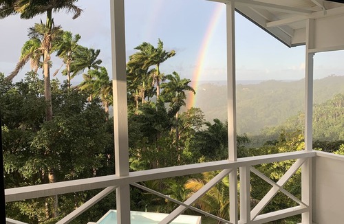 Parlatuvier Villa | Breathtaking boho chic rainforest retreat perfect couples hideaway