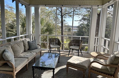 Bald Head Island House | Breathtaking marsh views on Bald Head Island.