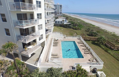 Ormond Beach Condo | Breathtaking Oceanfront Views + Gated Garage! Pet Friendly!
