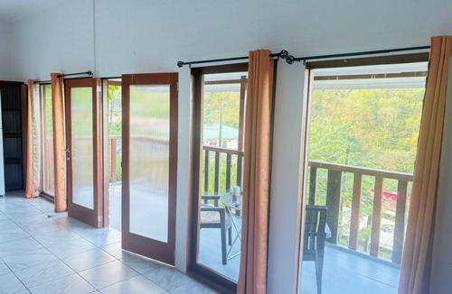 Soufriere Quarter Apartment | “Breathtaking Piton & Ocean Views, Romantic Balcony Retreat
