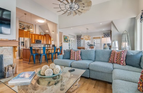Bald Head Island House | Breathtaking views of Bald Head Island Harbor and Old Baldy Lighthouse