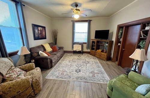 Sherrill House | Breathtaking view and pet-friendly. Charming 3-bedroom house