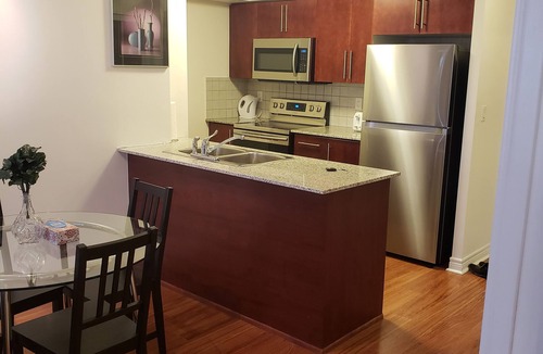 Downtown Mississauga Condo | BREATHTAKING VIEW 3 BROOM GRAND OVATION FULLY FURNSHED SQUARE 1 MALL MISSISSAUGA