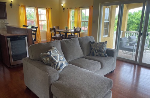 Saint John Parish House | Breezy hillside executive house with great views near to St. Johns City