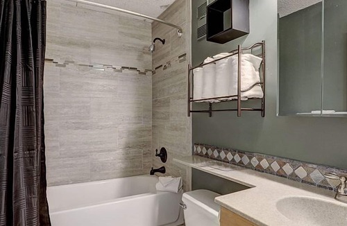 Copper Mountain Village Hotel | Bridge End Hotel Style Room with 2 Beds #208A by RedAwning