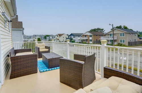 Southend House | Brigantine Getaway: Walk to the Beach!