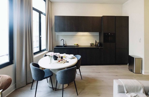 University District Apartment | Bright 1-Bedroom Apartment with Balcony in Antwerp