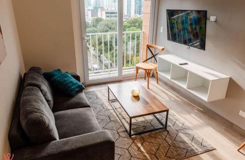 San Eugenio Apartment | Bright 1BR Balcony & View