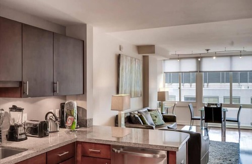 George Washington University Apartment | Bright 1BR | Upscale Amenities | On-Site Retail | by GLS
