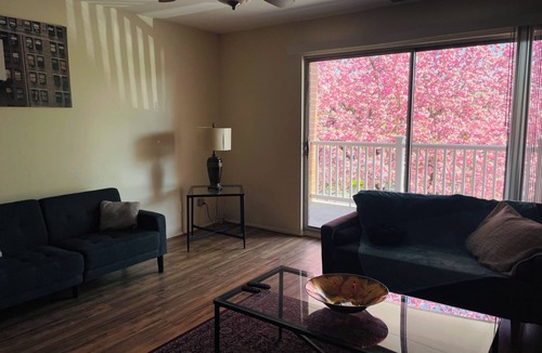 Foxcroft Square Apartment | Bright 2BR | Cherry Blossom View | Balcony