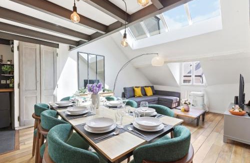 Les Halles Apartment | Bright 2BR Flat with Mezzanine in Central Paris